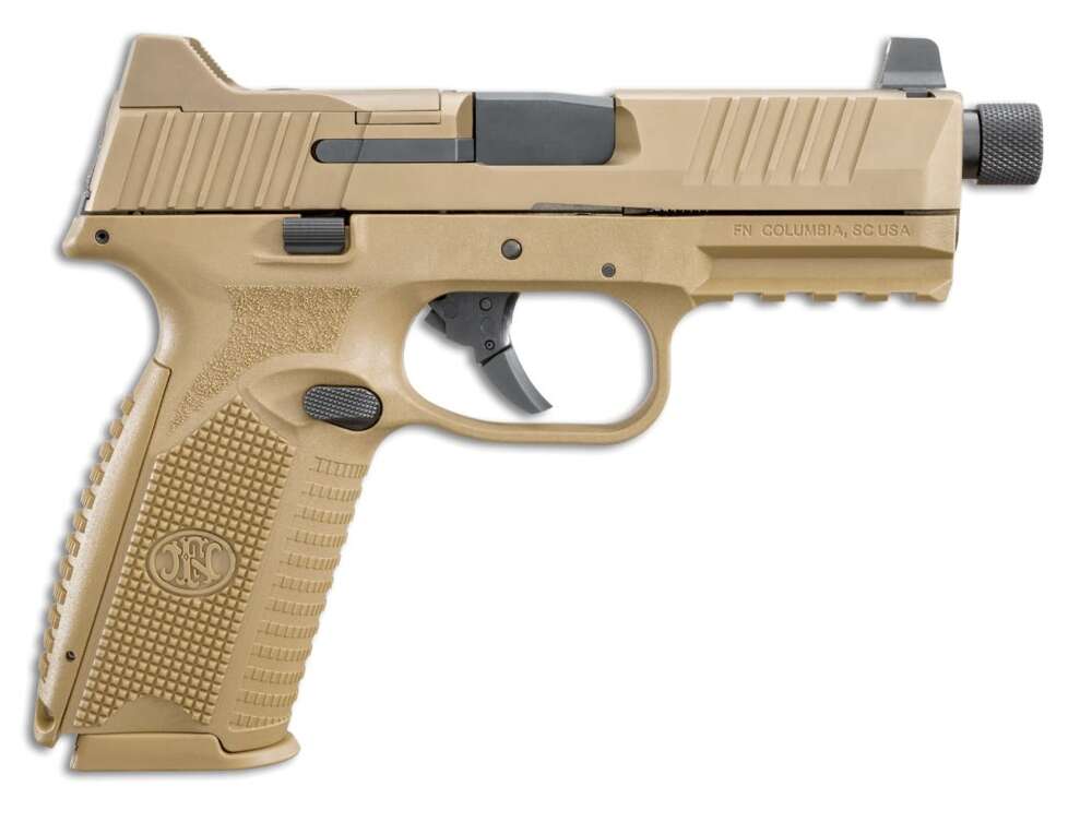 Handguns FN FN 509 Tactical 9mm FN 509 TACT 9MM FDE 10+1 NS TB • 