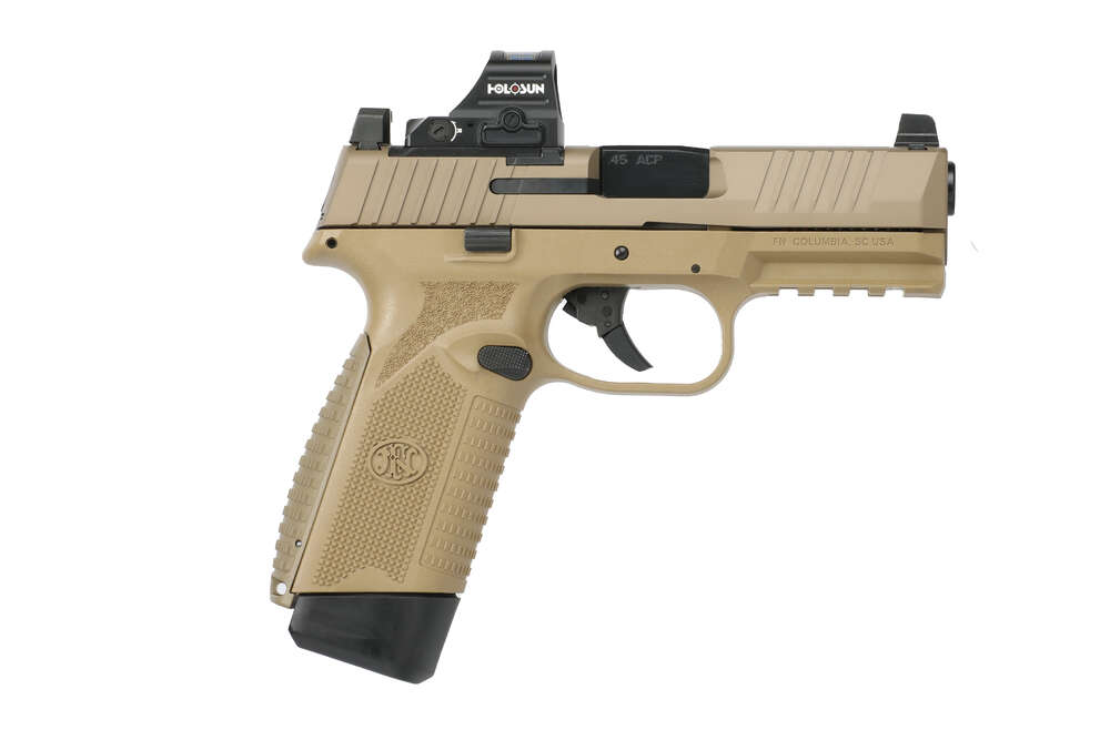 Handguns FN FN 545 MRD Holosun 45ACP FN 545 MRD 45ACP FDE 10+1 407C • HOLOSUN 407C