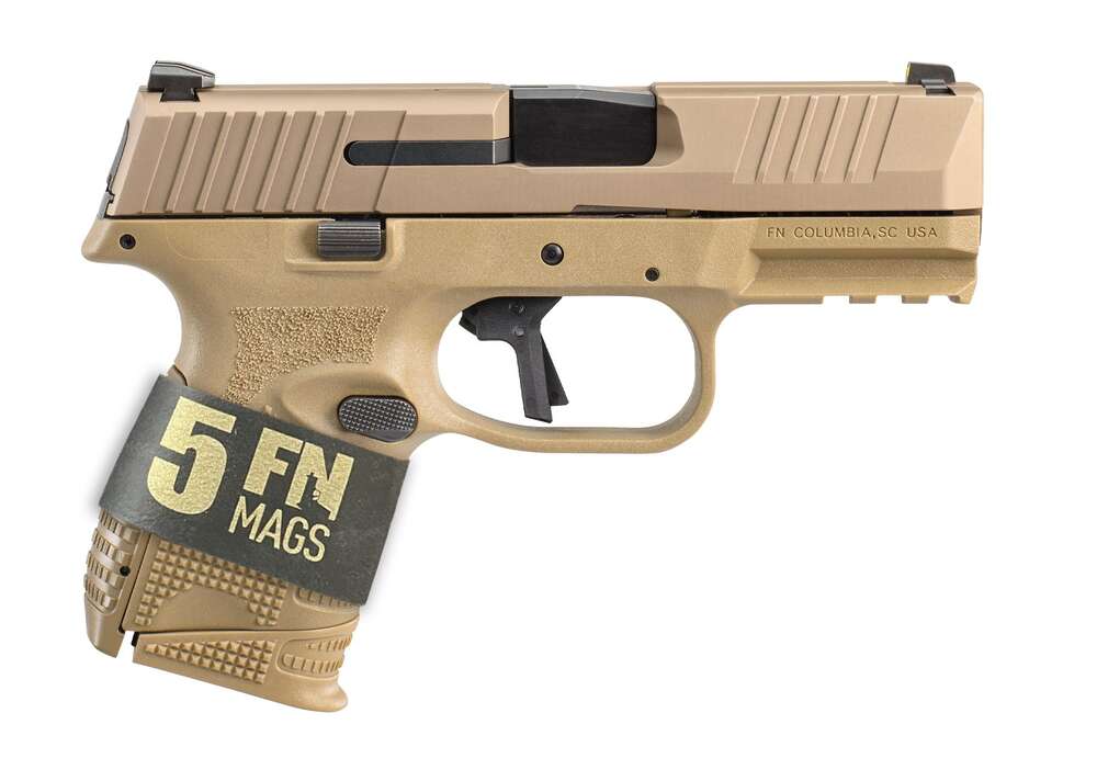 Handguns FN 3.70" 44Magnum FN 66-101644   509C BNDLE 9M 3.7     2X10+3X10 FDE • Model: 3.70"