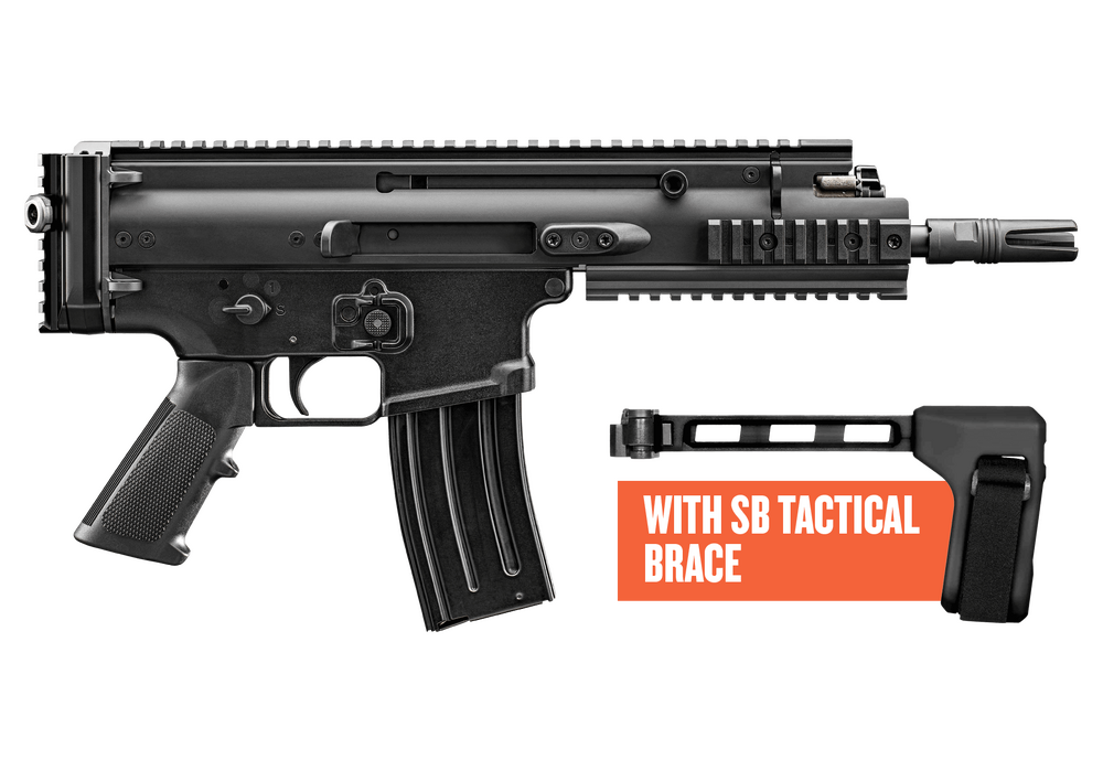 Handguns FN 30+1 223Rem|5.56NATO FN 38-101882 SCAR 15P SBT BRACE 5.56  7.5 30R BLK