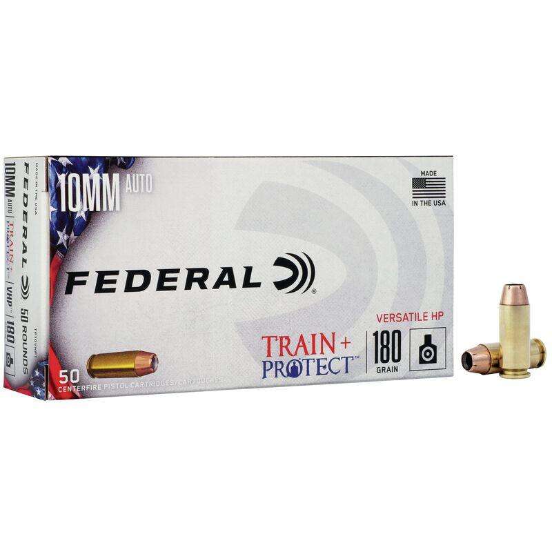 Ammunition Federal AK47 Polymer Magazine 10mm FED 10MM 180GR VHP TRAIN PROTECT 50/10