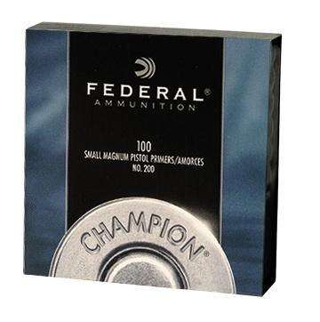 Ammunition Federal Ready Series FEDERAL CHAMPION CENTERFIRE SMALL MAGNUM PISTOL PRIMER 1000CT