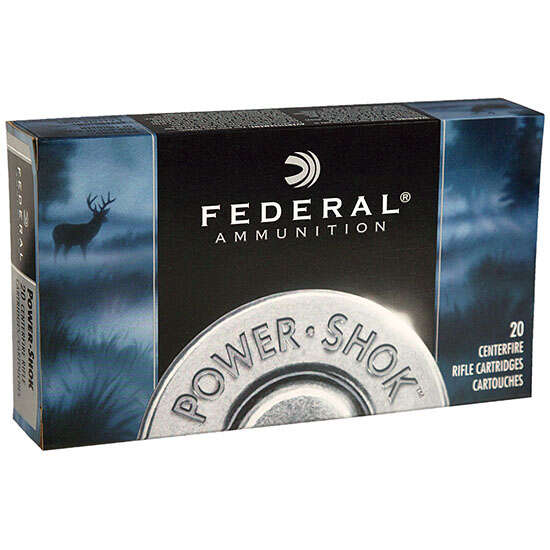 Ammunition Federal Ready Series 300WinMag FEDERAL 300 WIN SHORT MAG 180GR POWER-SHOK AMMO 20RD