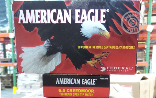 Ammunition Federal Ready Series 6.5Creedmoor FEDERAL 6.5 CREEDMOOR 120GR OPEN TIP MATCH (OTM) AMMO 20RD