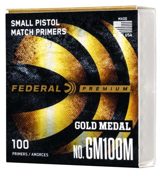 Ammunition Federal Ready Series FEDERAL PREMIUM GOLD MEDAL MATCH CENTERFIRE GM SMALL PISTOL PRIMER 1000CT