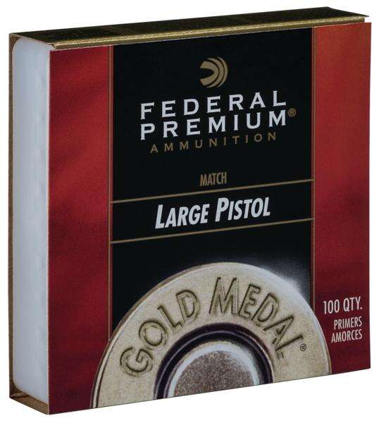 Ammunition Federal Ready Series FEDERAL PREMIUM GOLD MEDAL MATCH CENTERFIRE GM LARGE PISTOL PRIMER 1000CT