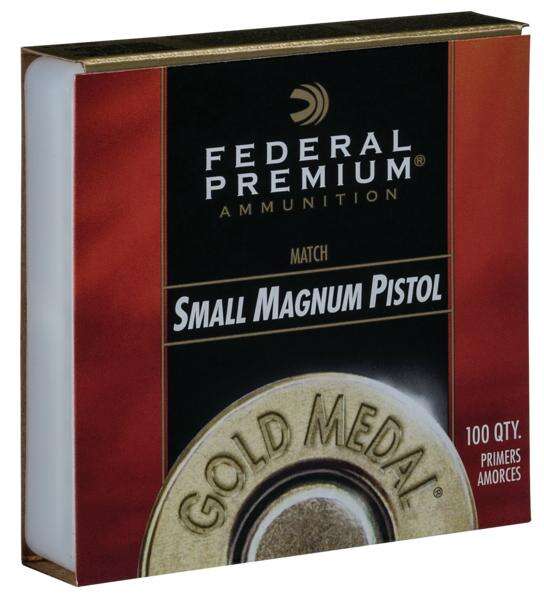 Ammunition Federal Ready Series FEDERAL PREMIUM GOLD MEDAL MATCH CENTERFIRE SMALL MAG PISTOL PRIMER 1000CT