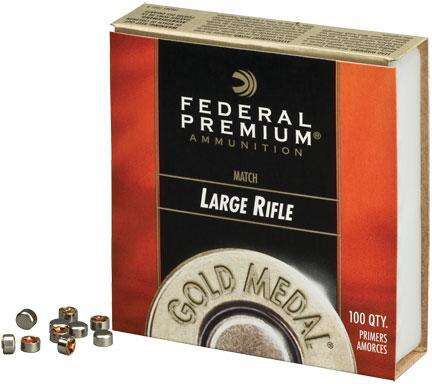 Ammunition Federal Ready Series FEDERAL PREMIUM GOLD MEDAL MATCH 210M LARGE RIFLE PRIMER 1000CT