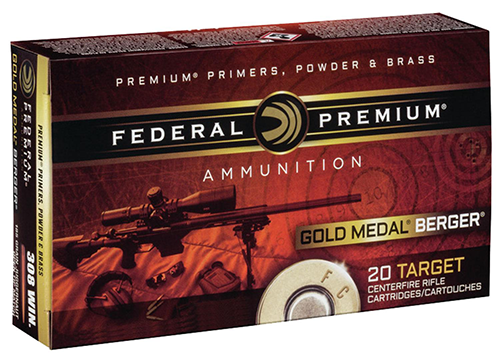 Ammunition Federal Ready Series 308Win FEDERAL 308 WIN 185GR BERGER JUGGERNAUT OTM AMMO 20RD