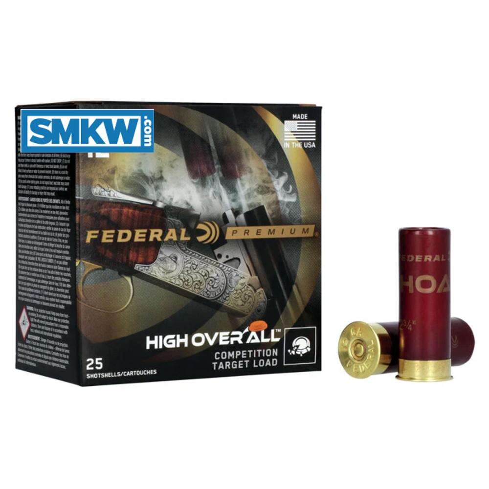 Ammunition Federal Ready Series 12Gauge2.75" FEDERAL PREMIUM HOA 12GA 2 3/4 IN 1OZ 1290 FPS 3 1/4 DRAM 8.5 AMMO 25RD