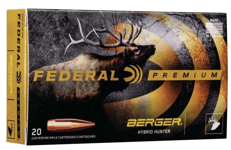 Ammunition Federal Ready Series 243Win FEDERAL 243 WIN 95GR BERGER HYBRID HUNTER AMMO 20RD