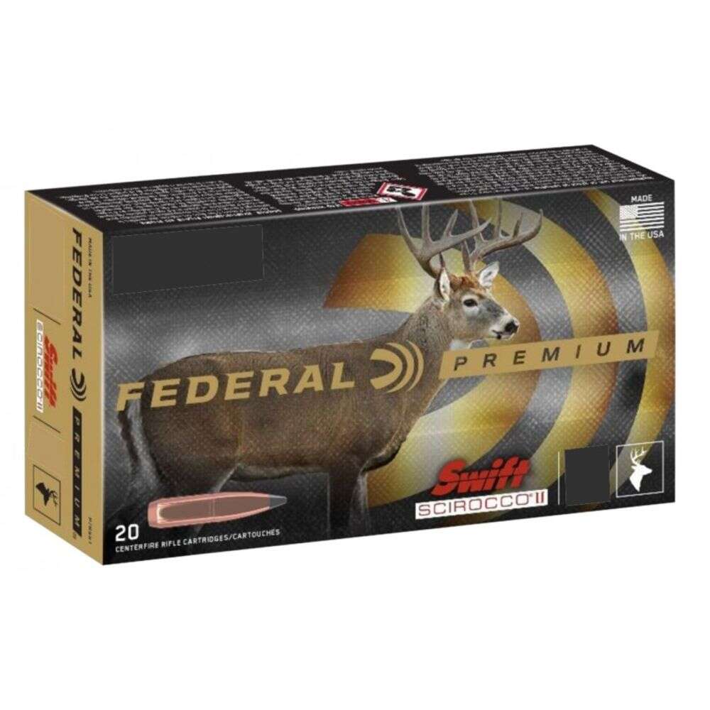 Ammunition Federal Ready Series 6.5Creedmoor FEDERAL 6.5 CREEDMOOR 130GR SWIFT SCIROCCO AMMO 20RD