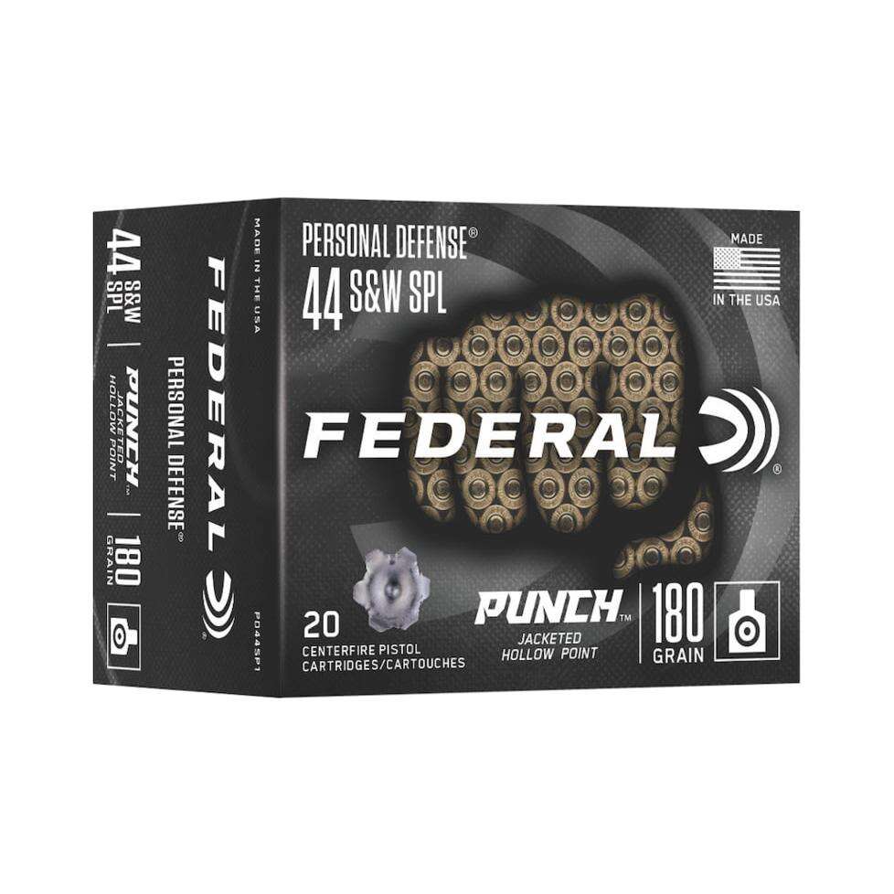 Ammunition Federal Ready Series 44Magnum FEDERAL 44 S&W SPECIAL 180GR PUNCH JHP AMMO 20RD