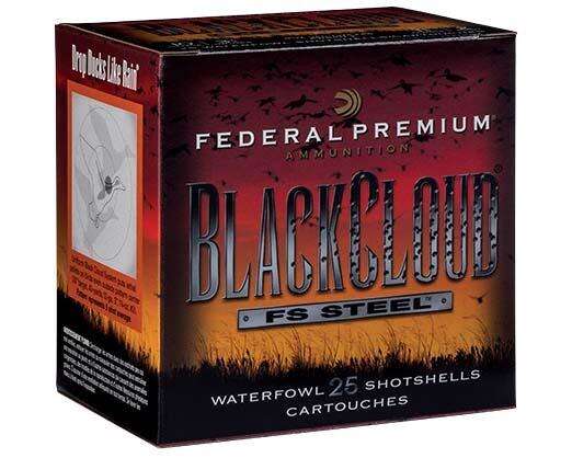 Ammunition Federal Ready Series 10Gauge FEDERAL PREMIUM BLACK CLOUD WATERFOWL SS 10GA 3-1/2" 1-5/8OZ 2 AMMO 25RD