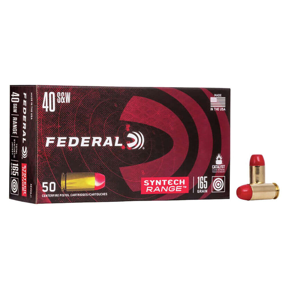 Ammunition Federal American Eagle 10mm FED SYNTECH 10MM 205GR TSJ 50/500