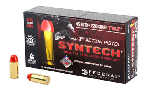 Ammunition Federal American Eagle 45ACP FED SYNTECH 45ACP 220GR TSJ 50/500