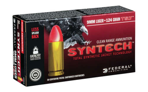 Ammunition Federal American Eagle 9mm FED AE 9MM 124GR TSJ 50/500 • Model: American Eagle