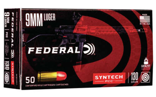 Ammunition Federal American Eagle 9mm FED AE 9MM 130GR PSTL CAL TSJ 50/500