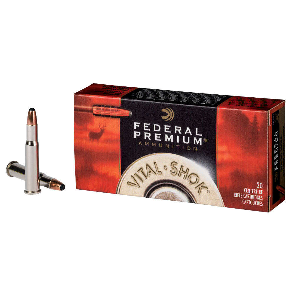 Ammunition Federal 4.50" 30 30 VITAL-SHOK 30-30 WIN 150GR COPPER 20RD