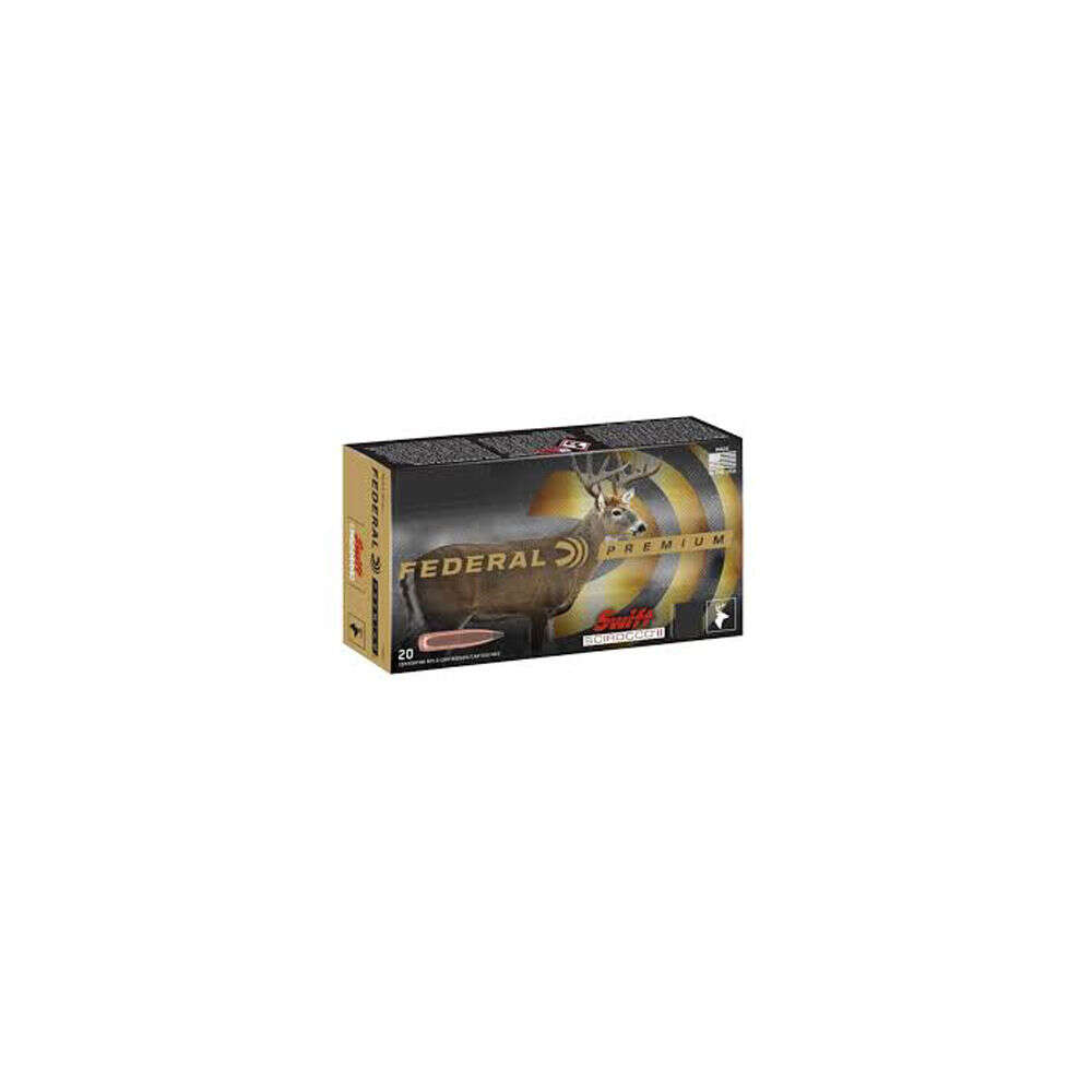 Ammunition Federal 4.50" 308Win PREM 308 WIN SWIFT SCIROCCO 165GR 20/BX