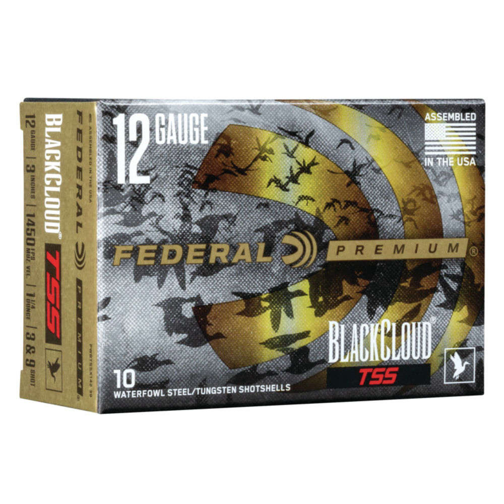 Ammunition Federal 4.50" HVYWGT TSS TRK 12GA 3 1-1/4 FS 3 9 10/BX