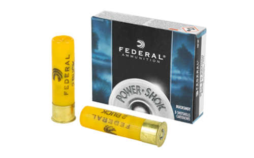 Ammunition Federal PowerShok 20Gauge3" FED PWRSHK 20GA 3" 18P #2BCK 5/250