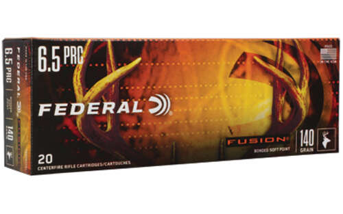 Ammunition Federal Fusion FUSION 6.5PRC 140GR 20/200 • Model: Fusion