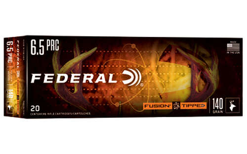 Ammunition Federal Fusion FUSION TIPPED 6.5PRC 140GR 20/200 • Model: Fusion