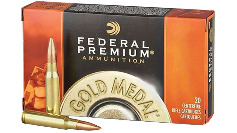 Ammunition Federal Gold Medal 223Rem FED GOLD MDL 223REM 73GR BERGER 20