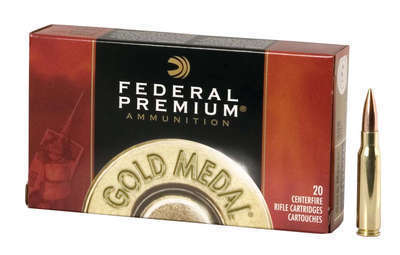 Ammunition Federal Gold Medal 300WinMag FED GOLD MDL 300WN 190GR BTHP 20/200