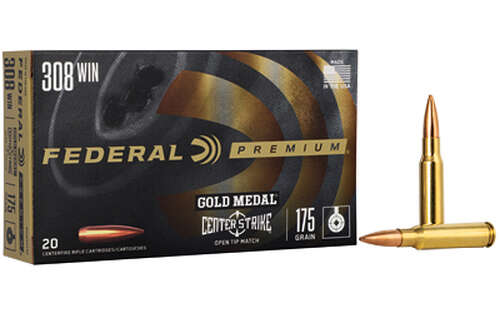 Ammunition Federal Federal Premium 308Win FED GOLD MDL 308WIN 175GR OTM 20/200