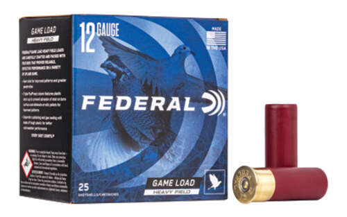 Ammunition Federal Game Load 12Gauge FED GAME LOAD 12GA 2.75" #8 25/250