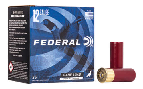 Ammunition Federal Game Load 12Gauge FED GAME LOAD 12GA 2.75" #6 25/250