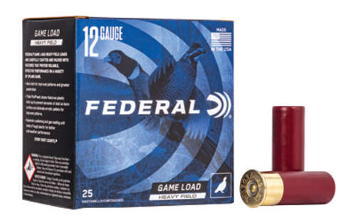 Ammunition Federal Game Load 12Gauge FED GAME LOAD 12GA 2.75" #7.5 25/250