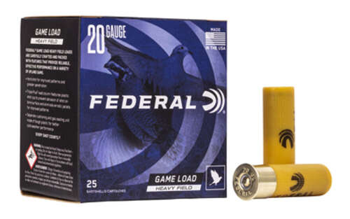 Ammunition Federal GameShok 20Gauge2.75" FED GMSHK 20GA 2 3/4" #6 25/250