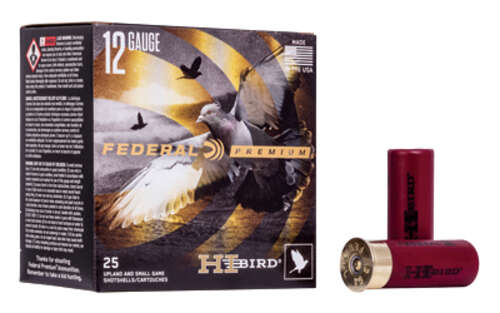 Ammunition Federal Hi Bird 12Gauge FED HI-BIRD 12GA 2.75" #8 25/250