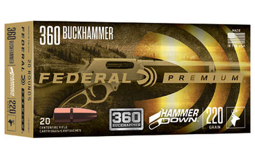 Ammunition Federal Hammer Down FED HAMMER DOWN 360BUCKHAMMER 200GR • Model: Hammer Down