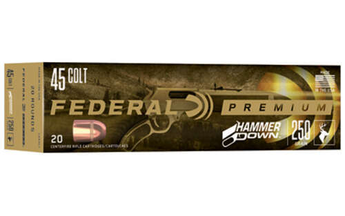 Ammunition Federal Federal Premium 45LC FED HMR DWN 45LC 250GR HP 20/200