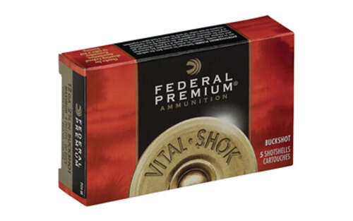 Ammunition Federal Federal Premium 12Gauge FED PRM VSHOK 12GA 2.75 00 BCK 5/250