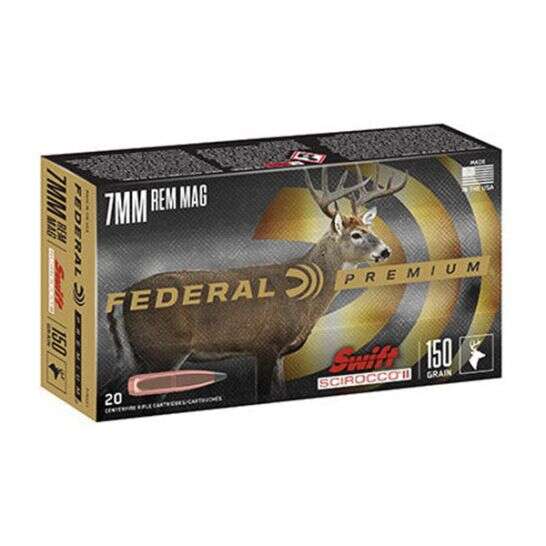 Ammunition Federal Federal Premium 6.5Creedmoor FED 6.5 CRDM 130GR SWIFT SCIR 20/200