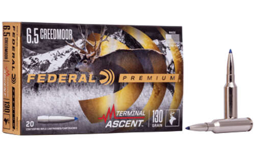 Ammunition Federal Federal Premium 6.5Creedmoor FED PRM 6.5CM 130GR TA 20/200