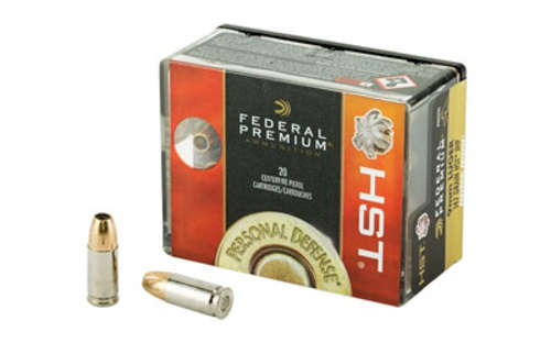 Ammunition Federal Federal Premium 9mm FED PRM HST 9MM 147GR JHP 20/200 • Model: Federal Premium