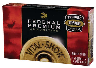 Ammunition Federal Federal Premium 12Gauge FED PRM 12GA 2.75" RIFLED SLUG 5/250