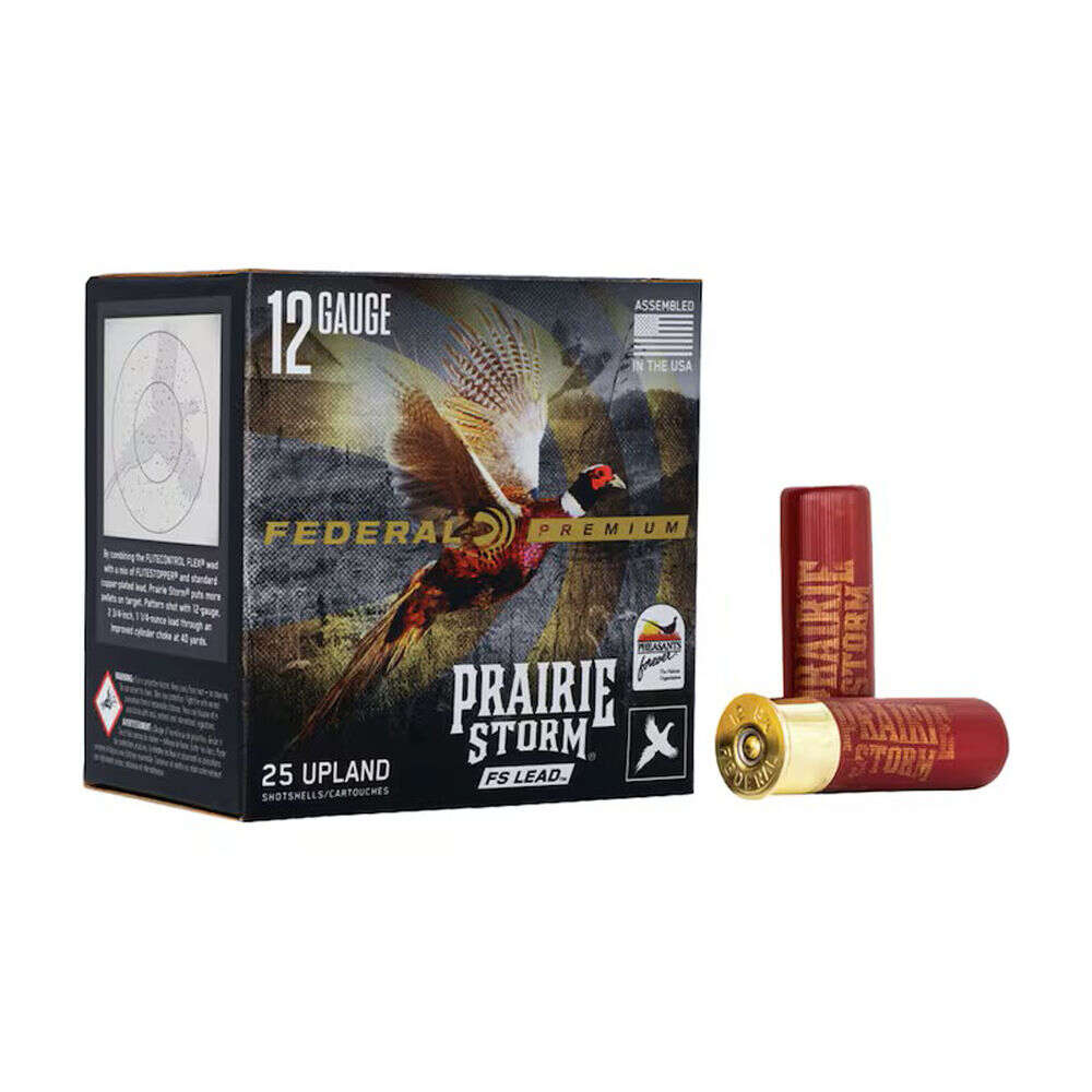 Ammunition Federal Prairie Storm 12Gauge FED PR STRM 12GA 2.75" #5 25/250