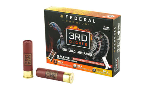 Ammunition Federal 3rd Degree 12Gauge3.5" FED 3RD DEGREE 12GA 3.5" 5/6/7 5/50