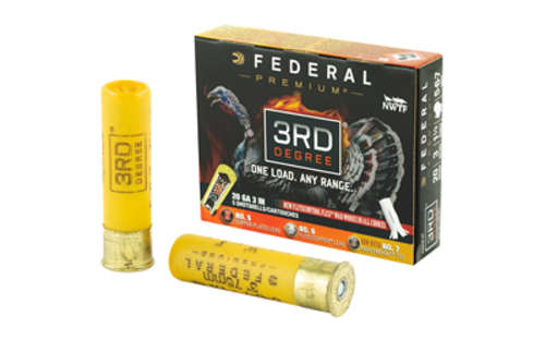 Ammunition Federal 3rd Degree 20Gauge3" FED 3RD DEGREE 20GA 3" 5/6/7 5/50