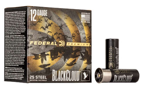 Ammunition Federal Federal Premium 12Gauge3" FED BLK CLOUD 12GA 3" #2 25/250