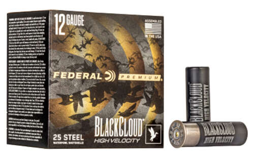 Ammunition Federal Federal Premium 12Gauge3" FED BLK CLOUD 12GA 3" #2 HV 25/250