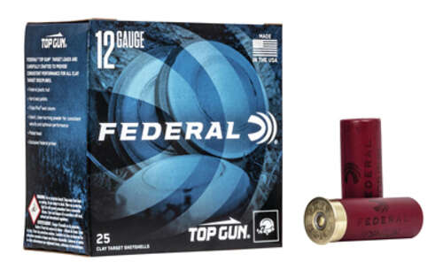 Ammunition Federal Top Gun 12Gauge FED TOP GUN 12GA 2.75" #7.5 25/250