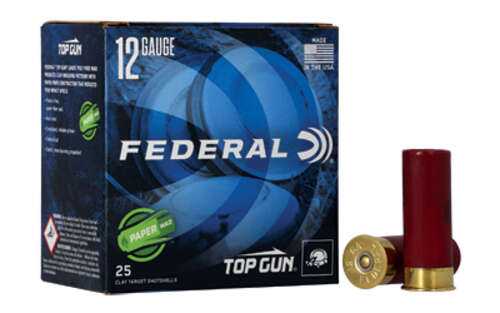 Ammunition Federal Top Gun 12Gauge FED TOP GUN 12GA 2.75" #8 25/250